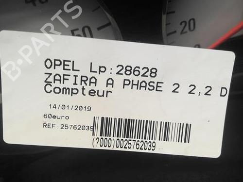 Instrument cluster OPEL ZAFIRA A MPV (T98) 2.2 DTI 16V (F75) | BP21798256C47 