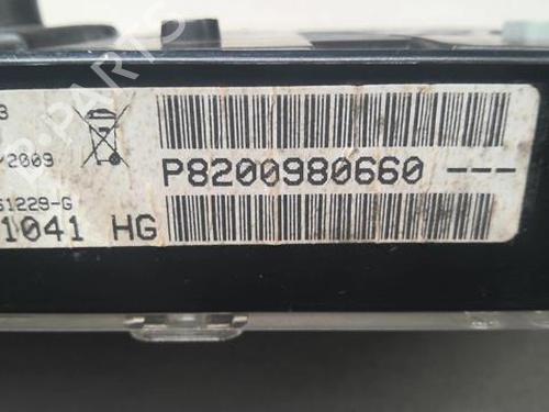 Instrument cluster RENAULT ESPACE IV (JK0/1_) 2.0 dCi (JK02, JK03) | BP21595164C47 