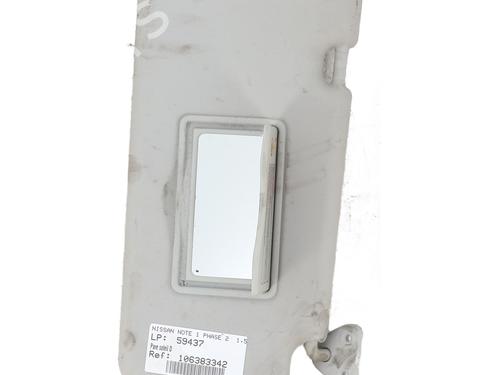 Used Right sun visor NISSAN NOTE (E11, NE11) 1.5 dCi (86 hp) 26184535