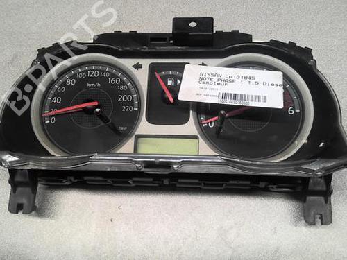 Instrument cluster NISSAN NOTE (E11, NE11) 1.5 dCi | BP21810090C47 