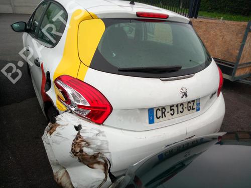 Right mirror PEUGEOT 208 I (CA_, CC_) 1.6 HDi | BP20367221C27 