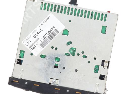 Used Radio Radio PEUGEOT 206+ (2L_, 2M_) 1.4 HDi eco 70 (68 hp) 30763716 30763716