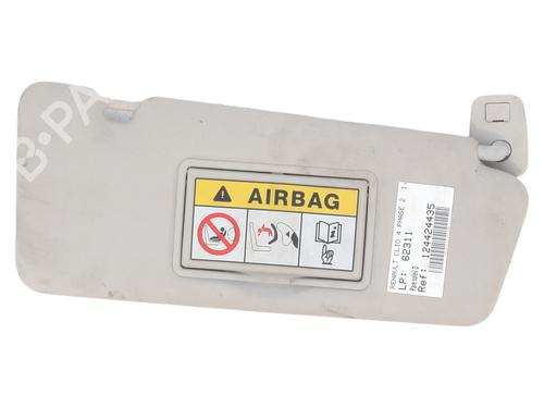 Right sun visor RENAULT CLIO IV (BH_) 1.5 dCi 90 | BP34107096I2 - Image 2