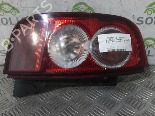 Used Left taillight NISSAN MICRA III (K12) 1.5 dCi (65 hp) 20357798