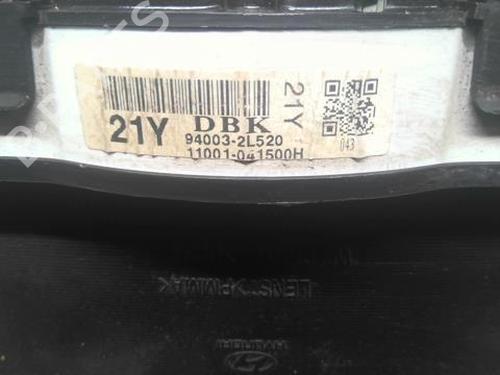 Used Instrument cluster Instrument cluster HYUNDAI i30 (FD) 1.6 CRDi (90 hp) 21810145 21810145