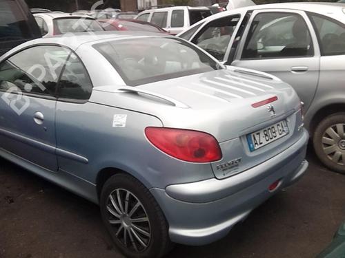 Tailgate PEUGEOT 206 CC (2D) 1.6 16V (2DNFUF, 2DNFUR) | BP21816230C6 