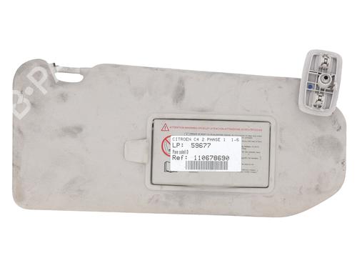 Right sun visor CITROËN C4 II (NC_) 1.6 HDi 90 | BP28354672I2 - Image 3