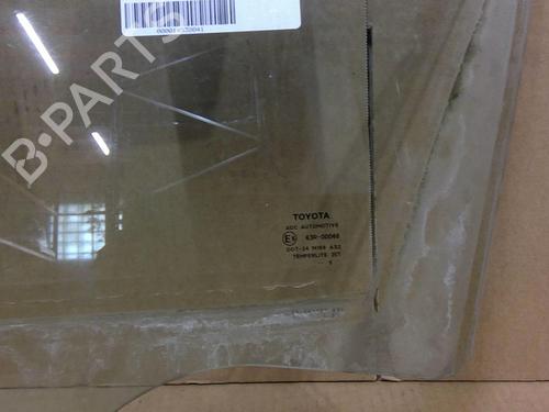 Rear left door window TOYOTA YARIS (_P13_) 1.4 D (NLP130_, NLP130) | BP29197129C20 