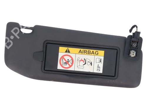 Used Right sun visor PEUGEOT 208 I (CA_, CC_) 1.6 HDi (92 hp) 30261609