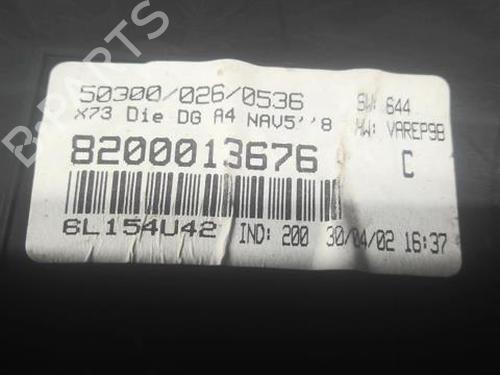 Instrument cluster RENAULT VEL SATIS (BJ0_) 3.0 dCi (BJ0J, BJ0N) | BP21595163C47 