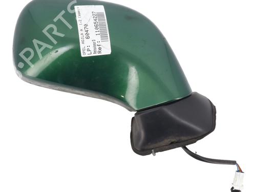 Used Right mirror OPEL AGILA A (H00) 1.2 16V (F68) (75 hp) 28480031