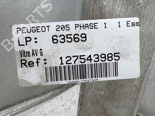 Used Front left door window Front left door window PEUGEOT 205 I (741A/C) 1.0 (45 hp) 36480928 36480928