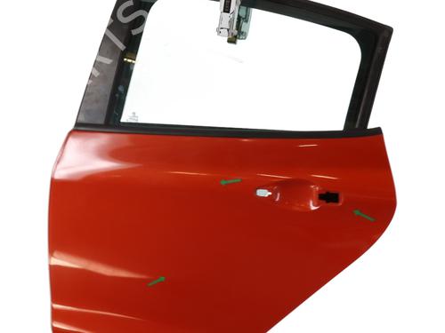 Used Left rear door PEUGEOT 208 I (CA_, CC_) 1.6 HDi / BlueHDi 75 (75 hp) 24862878