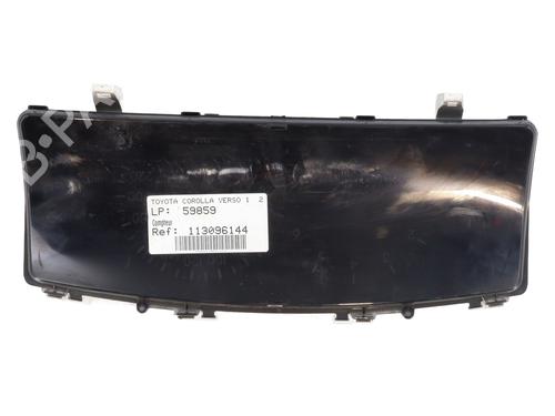 Used Instrument cluster TOYOTA COROLLA Verso (_E12_) 2.0 D-4D (CDE120_, CDE120R) (90 hp) 29560153