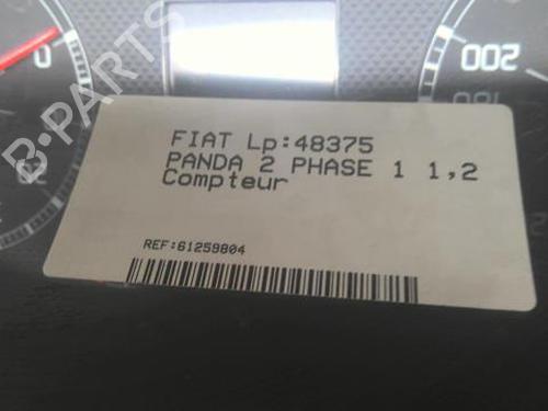 Instrument cluster FIAT PANDA (169_) 1.2 (169.AXB11, 169.AXB1A) | BP21798354C47 