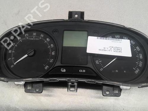 Kombinert Instrument SKODA FABIA II (542) 1.6 TDI (75 hp) 20364062