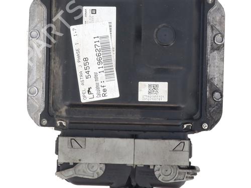 Engine control unit (ECU) OPEL ASTRA J (P10) 1.7 CDTI (68) | BP31878730M57 
