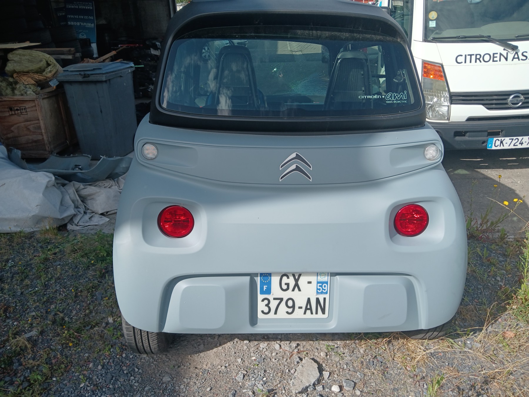 Front left door window CITROËN AMI (9A_) Electric (9AZ2CA) 33057241 | B ...