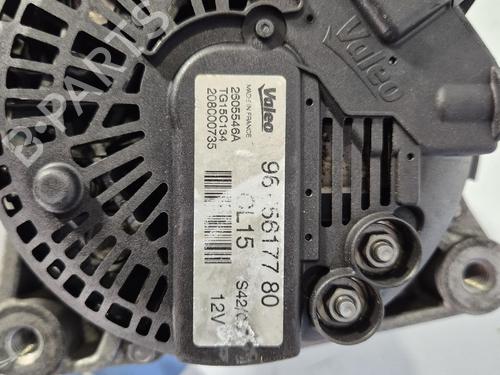 Used Alternator Alternator PEUGEOT 207 SW (WK_) 1.6 HDi (90 hp) 39738627 39738627