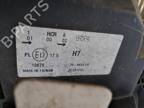 Left headlight OPEL CORSA C (X01) 1.3 CDTI (F08, F68) | BP29541826C28 