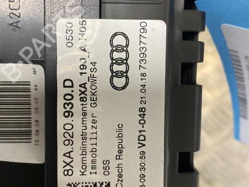 Used Instrument cluster Instrument cluster AUDI A1 Sportback (8XA, 8XF) 1.4 TFSI (125 hp) 22094378 22094378