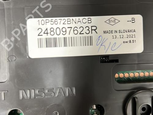 Instrument cluster RENAULT TRAFIC III Van (FG_) 1.6 dCi 95 (FGMJ, FGMR) | BP22094737C47 