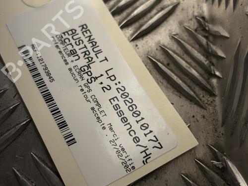 Used Display monitor Display monitor RENAULT AUSTRAL E-TECH 200 Hybrid (HGM2) (199 hp) 32491828 32491828