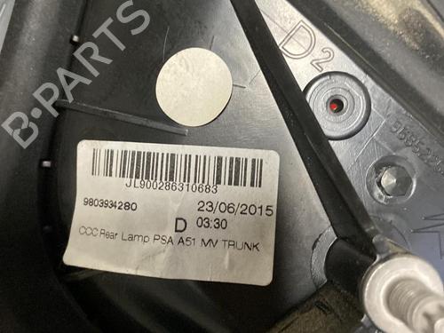 Used Right tailgate light Right tailgate light CITROËN C3 II (SC_) 1.2 VTi 82 (82 hp) 20348446 20348446