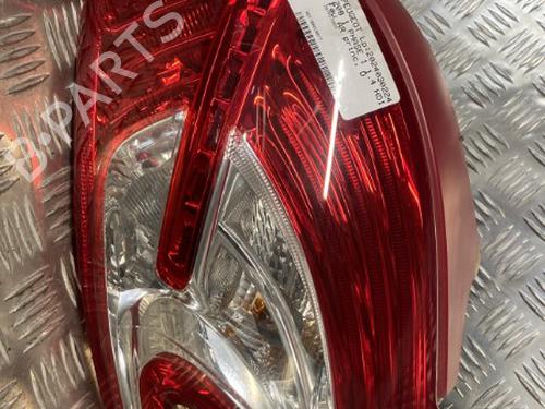 Used Right taillight PEUGEOT 208 I (CA_, CC_) 1.4 HDi (68 hp) 20343357