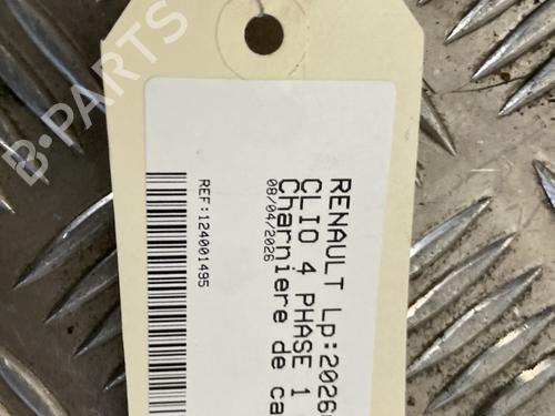 Used Hinge/Door check strap Hinge/Door check strap RENAULT CLIO IV (BH_) 0.9 TCe 90 (BHNF, BHMA, BHMH, BHJK, BHJR) (90 hp) 33834771 33834771