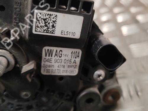 Used Alternator Alternator VW POLO V (6R1, 6C1) 1.2 TSI 16V (90 hp) 22438641 22438641