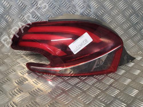 Used Left taillight PEUGEOT 208 I (CA_, CC_) 1.0 VTi (68 hp) 22096812