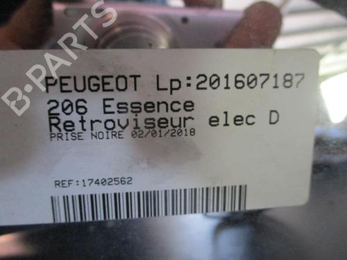 Right mirror PEUGEOT 206 Hatchback (2A/C) 1.1 i | BP22093507C27 
