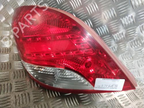 Used Left taillight PEUGEOT 207 (WA_, WC_) 1.4 HDi (68 hp) 30497706