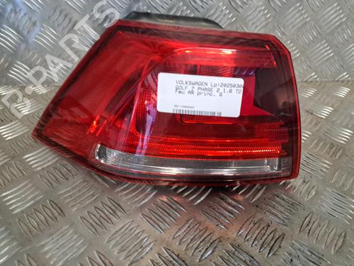 Used Left taillight VW GOLF VII (5G1, BQ1, BE1, BE2) 1.6 TDI (105 hp) 24364952