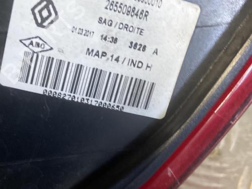 Used Right taillight RENAULT CLIO IV (BH_) 1.5 dCi 90 (90 hp) 25977374