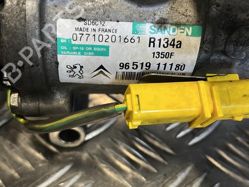 Used AC compressor AC compressor PEUGEOT 307 CC (3B) 2.0 HDi 135 (136 hp) 27734009 27734009
