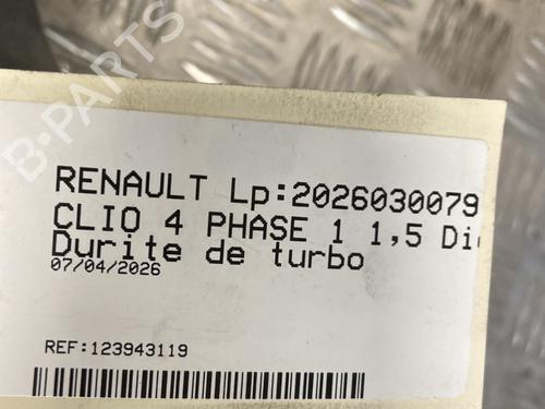 Used Pipe Pipe RENAULT CLIO IV (BH_) 1.5 dCi 90 (90 hp) 33797507 33797507