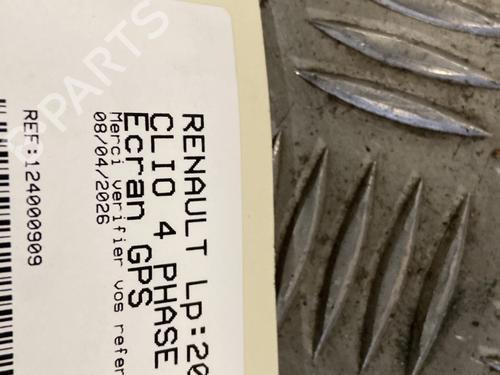 Used Display monitor Display monitor RENAULT CLIO IV (BH_) 0.9 TCe 90 (BHNF, BHMA, BHMH, BHJK, BHJR) (90 hp) 33834766 33834766