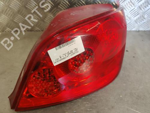 Used Right taillight PEUGEOT 307 (3A/C) 1.6 HDi 110 (109 hp) 20347170