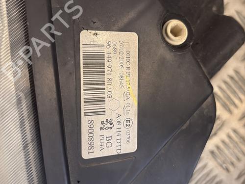 Used Right headlight Right headlight PEUGEOT 1007 (KM_) 1.4 (75 hp) 32124613 32124613