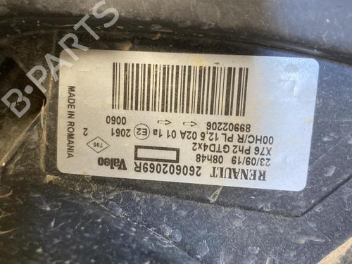 Used Left headlight Left headlight RENAULT KANGOO Express (FC0/1_) 1.5 dCi (FC08, FC09) (82 hp) 20348686 20348686