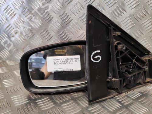 Used Left mirror RENAULT CLIO III (BR0/1, CR0/1) 1.4 16V (98 hp) 28569974
