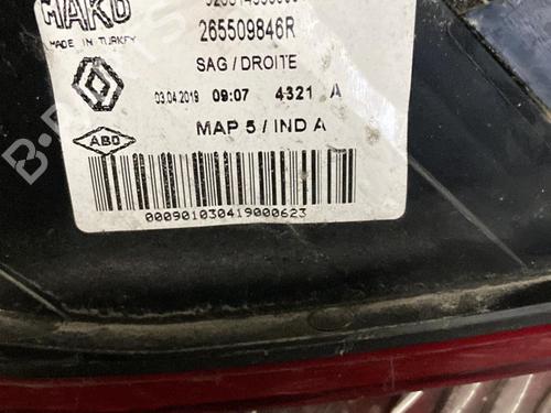 Right taillight RENAULT CLIO IV (BH_) 1.6 RS Trophy (BHJ4, BHJ6) | BP22917073C35 