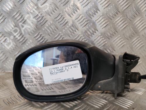 Used Right mirror CITROËN C3 I (FC_, FN_) 1.4 HDi (68 hp) 25591167