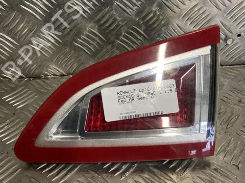 Used Right tailgate light RENAULT SCÉNIC III (JZ0/1_) 1.5 dCi (106 hp) 20346946