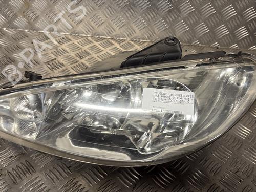 Used Left headlight Left headlight PEUGEOT 206 Hatchback (2A/C) 1.4 HDi eco 70 (68 hp) 30701800 30701800