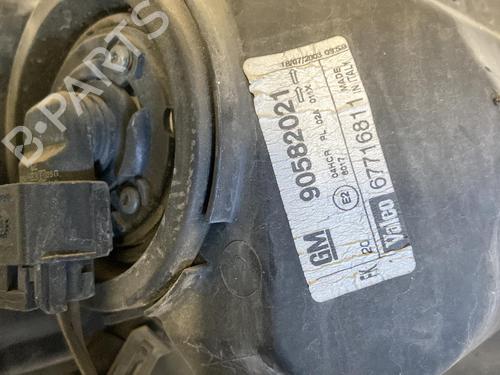 Used Left headlight OPEL ZAFIRA A MPV (T98) 2.0 DTI 16V (F75) (101 hp) 20345378