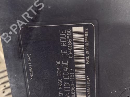 ABS Bremseaggregat PEUGEOT 206 Hatchback (2A/C) 1.6 HDi 110 | BP30466569M43