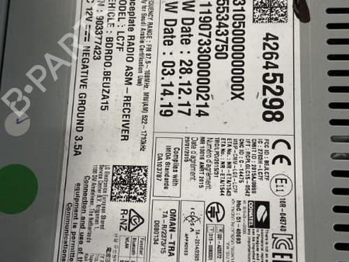 Ferdsskriver OPEL CORSA E (X15) 1.0 (08, 68) (90 hp) 22096228